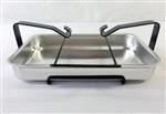 grill parts: Grease Catch Pan with Mounting Holding Bracket (9in. x 7-1/4in. x 3in.) (image #2)