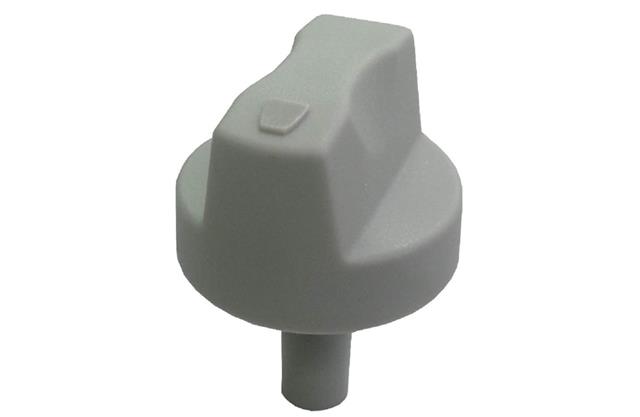 Parts for Genesis Silver A Grills: Gray Control Knob - (For Weber Genesis, Summit, Spirit) 