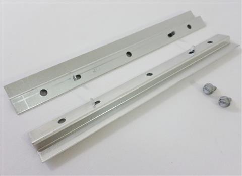 Parts for Genesis Silver A Grills: Catch Pan Support Rails - 2pc. Set - (9-1/8in.)