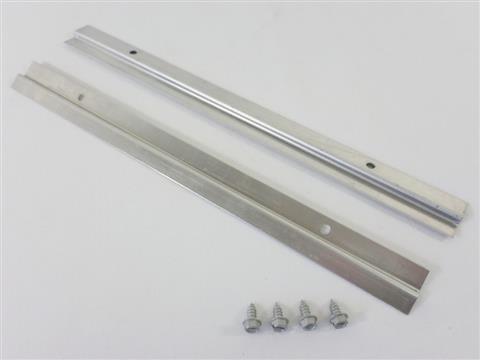 grill parts: 13-1/2" Long Bottom Tray Rails, Weber Genesis 1000-5000 and Platinum (2000-2004 Model Years)