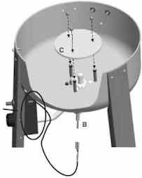 Patio Caddie repair - Heat Plate