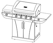 CharBroil TRU-Infrared Commercial Grill