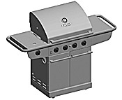 CharBroil Front Avenue Grill