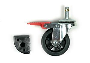  Genesis 2022 300 Series grill parts: Locking Caster Wheel Set (2-Pack) – Genuine Weber for Genesis (2022+) (image #3)