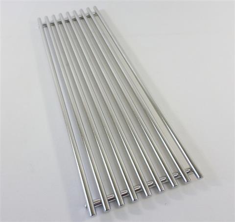 grill parts: 19-1/4" X 6-1/8" Stainless Steel Rod Cooking Grate, Broil King Regal/Imperial And Smoke