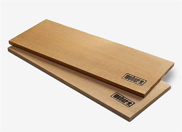 Parts for Performance Series Infrared Grills: Firespice Cedar Grilling Planks - 2 pack - (15in. x 5-3/4in. x 5/16in.)