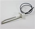 Grill Ignitors Grill Parts: Dual Tip 3-3/4" Long Electrode Assembly With 15" Wire, Solaire