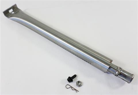 grill parts: 14-3/8" Stainless Steel Tube-In-Tube Burner, Broil King Signet And Sovereign (2006 And Newer)