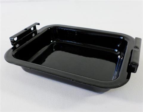 grill parts: 6-1/8" X 5-1/8" Grease Catch Pan "Gloss Finish", Broil King Regal and Imperial