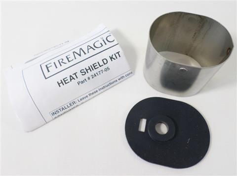 Parts for Fire Magic Grills: FireMagic Burner Heat Shield Kit, Echelon and Aurora 