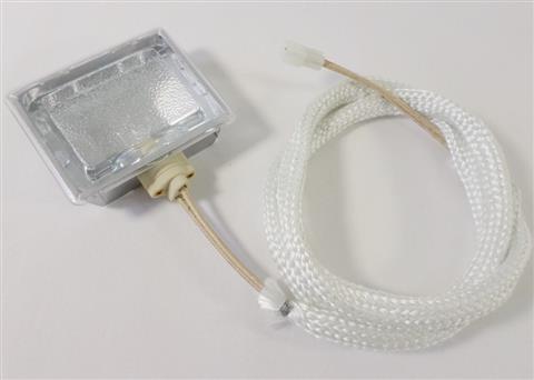 Parts for Fire Magic Grills: Complete Lamp Assembly - Housing, Bulb, Lens & Wiring - FireMagic and AOG