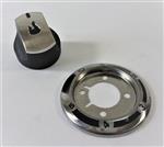 grill parts: Control Knob With Bezel, "Electric" Patio Bistro  (image #3)