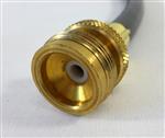 grill parts: 26-1/2" Long, Full Size Propane Tank Adapter Hose for Weber Q2000 Cart 6525 (image #2)
