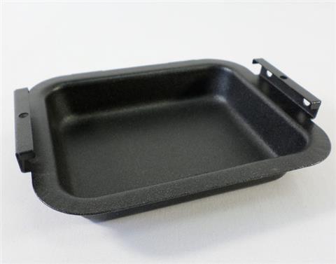 grill parts: 6-1/8" X 5-1/8" Grease Catch Pan "Matte Finish", Broil King Signet/Sovereign And Baron