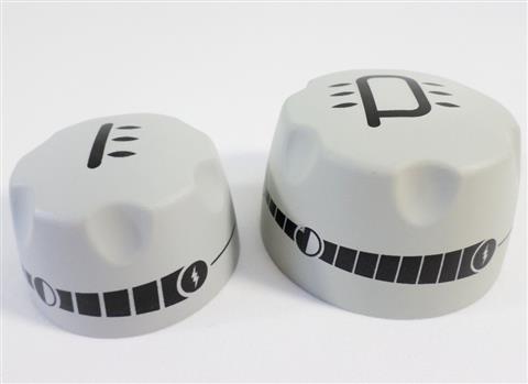 grill parts: "Set Of Two" Control Knobs, Weber Q300/320 and Q3200