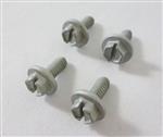  2011 Genesis 300 grill parts: Set of "4" Screws, For Genesis 300 (2011-2016) Burner Tube Forks/Grease Tray Rails  (image #2)