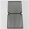 grill parts: 17-5/8" X 8-7/8" Porcelain Coated "Gloss Finish" Cast Iron Cooking Grate (image #3)