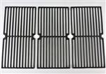 Master Forge Grill Parts: 17-5/8" X 26-5/8" Three Piece "Gloss Finish" Cast Iron Cooking Grate Set 