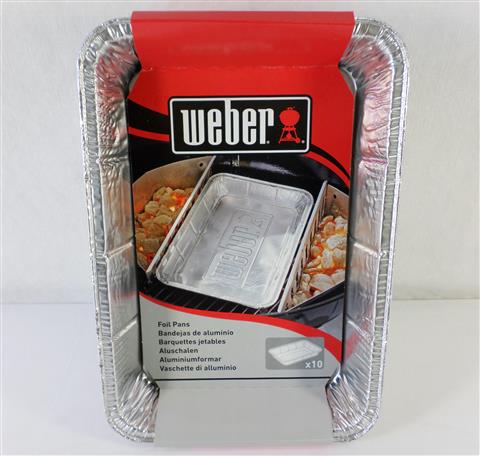 Weber Q1000 & Q1200 Grill Parts: 9 X 13 Large Disposable