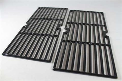 grill parts: 16-7/8" X 16-1/2" Two Piece Cast Iron Cooking Grate Set 