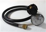 Weber Spirit E310, E320, 700 & Weber 900 Grill Parts: Propane Regulator and Single Hose Assy. (30in.)