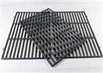 Grill Grates Grill Parts: 18-7/8" X 40-5/16" Three Piece Porcelain Enameled Cast Iron Cooking Grate Set, Genesis "II" 610 (2017 And Newer) #66096