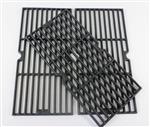 Char-Broil RED Grill Parts: 16-7/8" X 24-3/4" Three Piece Cast Iron Cooking Grate Set