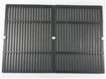 Grill Grates Grill Parts: 18-5/16" X 26-1/4" Two Piece Matte Finish Cast Iron Cooking Grate Set  #66652