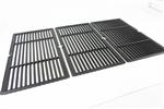 grill parts: 19-1/2" X 31-7/8" Three Piece Matte Cast Iron Cooking Grate Set (image #1)