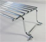 grill parts: Standing, Raised Warming Rack - Chrome Plated - 22in. x 4-3/4in. - (Weber Spirit II 310 Series) (image #2)