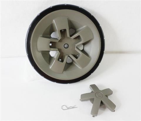grill parts: 8" Wheel With Hub Cap Insert Genesis "II/LX" (2017 And Newer)