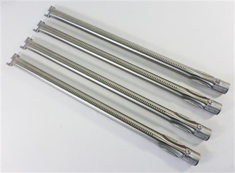 grill parts: "Set of 4" Main Burners, Summit 400 Series (2007 And Newer)