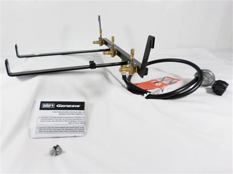 Parts for Hoses and Regulators Grills: Complete "Propane" (LP) Manifold Assembly, Genesis "310" (No Side Burner) "Model Years 2008 To 2010"