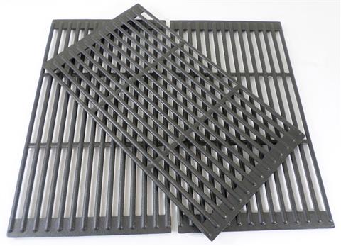 grill parts: 18-3/4" X 31-1/2" Three Piece Cast Iron Cooking Grate Set 