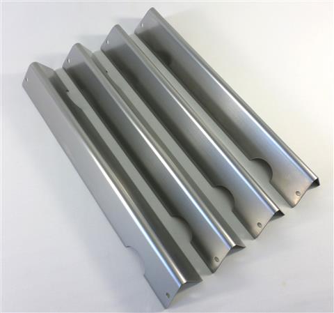 grill parts: 17-1/8" X 2-1/2" Set Of "4" Stainless Steel Flavorizer Bars, Weber SmokeFire (EX-4)