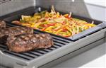 grill parts: Cast Iron Griddle - Porcelain Enameled - (17-1/2in. x 12in. x 2in.) (image #3)