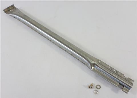 grill parts: 15-7/8" Stainless Steel Tube Burner ("Screw" Mounted Carry Over Tube Style)
