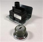 Grill Ignitors Grill Parts: Two Output "Snap Mount" AAA Electronic Ignition Module With "Twist-Lock" Push Button