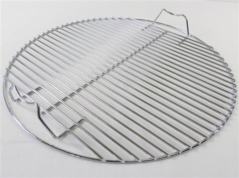 grill parts: "LOWER" Cooking Grate, For Weber 18.5" Smokey Mountain Cooker
