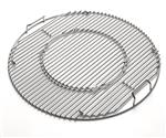 grill parts: Gourmet BBQ System Hinged Cooking Grate For Weber 22" Charcoal Grills (image #2)
