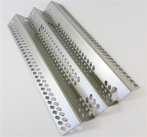 grill parts: 15-1/2" X 8-5/16" Stainless Steel Heat Shield/Vaporizing Panel For AOG 30" Models (Replaces OEM Part 30-B-05)