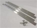 grill parts: Catch Pan Support Rails - 2pc. Set with 4 Screws - (12-3/4in.) (image #2)