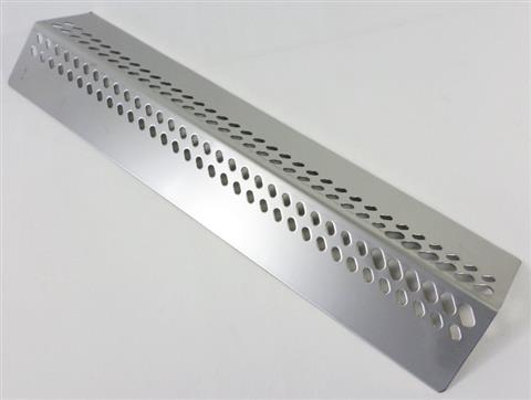 grill parts: 17-5/8" x 4-3/8" Stainless Steel Flame Tamer/Heat Distribution Plate (Replaces Bull OEM Part 16631)