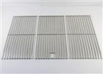 Charmglow Grill Parts: 17-1/4" X 29-3/4" Three Piece Stainless Steel Rod Cooking Grate Set