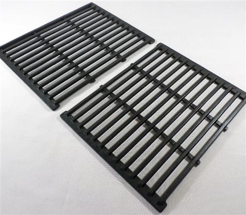 grill parts: 15" X 24" Two Piece Cast Iron Cooking Grate Set