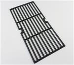 Char-Broil Gourmet Infrared Grill Parts: 16-7/8" X 8-1/4" Porcelain Coated Cast Iron Cooking Grate, "Matte Finish"