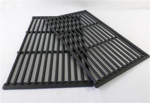 grill parts: 19-1/4" X 24" Two Piece Cast Iron Cooking Grate Set