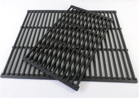 grill parts: 19-1/4" X 36" Three Piece Cast Iron Cooking Grate Set