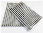 grill parts: 17-1/4" X 23-1/2" Two Piece Stainless Steel "Channel Formed" Cooking Grate Set (Replaces Part 65619) (image #1)