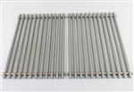 grill parts: 15" X 22-3/4" Two Piece Stainless Steel "Channel Formed" Cooking Grate Set (Replaces OEM Part 65905) (image #3)